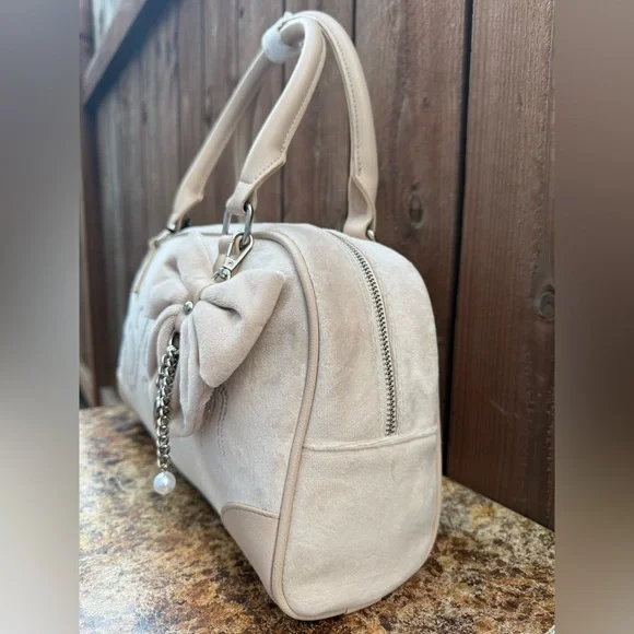 Juicy Couture Velour Never A Dull Moment Handbag - Picture 3 of 16